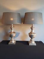 Tafellamp (2) - Schemerlampen - Hoogte 65 cm. - Metaal