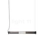 DCW In the Tube 360° Hanglamp LED, malie zilver - 72 cm, Huis en Inrichting, Lampen | Hanglampen, Verzenden, Nieuw