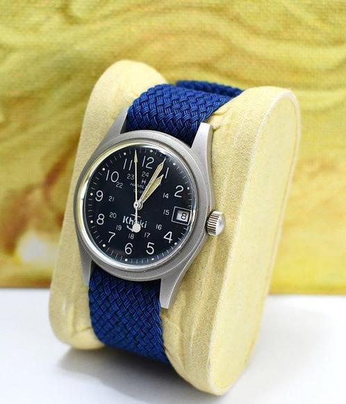 Hamilton - Khaki - Zonder Minimumprijs - 9239 - Date - Heren, Sieraden, Tassen en Uiterlijk, Horloges | Heren
