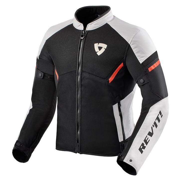 REVIT! GT R Air 3 Jas Wit Neon Rood, Motoren, Kleding | Motorkleding, Heren, Nieuw met kaartje, Jas | textiel, Verzenden