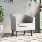 vidaXL Kuipstoel kunstleer wit, Huis en Inrichting, Fauteuils, Verzenden, Nieuw