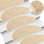 vidaXL Trapmatten zelfklevend 15 st sisal-look 65x21x4 cm, Verzenden, Nieuw