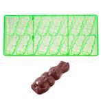 Bonbonvorm Chocolate World GL Haas Caraque (16) 67x25x10mm**, Verzenden, Nieuw