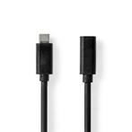 USB C verlengkabel | 1 meter | USB 3.0 (Zwart), Computers en Software, Pc- en Netwerkkabels, Verzenden, Nieuw