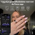 2dekans | Focus® S1 Smart Ring – Zilver Maat 13 – Hartslag &, Ophalen of Verzenden, Zo goed als nieuw