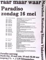 Oproep bijeenkomst van progressieven in paradiso (Posters), Verzenden, Nieuw, Overige onderwerpen, Met lijst