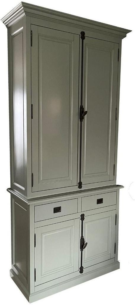 Buffetkast Engels groen Hattem 110 x 240cm dichte deuren, Huis en Inrichting, Kasten | Buffetkasten, Ophalen of Verzenden
