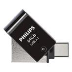 USB stick | Philips | 64 GB (USB A en USB C, USB 3.1), Computers en Software, USB Sticks, Verzenden, Nieuw, Philips