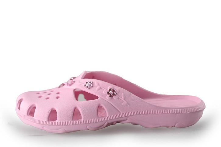 Janina Slippers in maat 37 Roze, Kleding | Dames, Schoenen, Overige kleuren, Zo goed als nieuw, Slippers, Verzenden