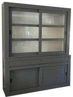 Buffetkast grijs Hasselt 180cm, Ophalen of Verzenden, Nieuw