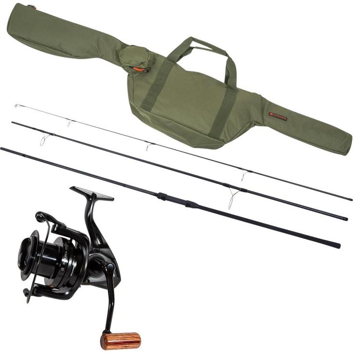Ultimate Indura Carp Combo Set 12ft 3lb (3-delig), Watersport en Boten, Hengelsport | Algemeen, Nieuw, Verzenden