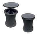 MaxxGarden Rattan ijsemmer - bijzettafel 42x54cm (Tafels), Tuin en Terras, Tuintafels, Verzenden, Nieuw