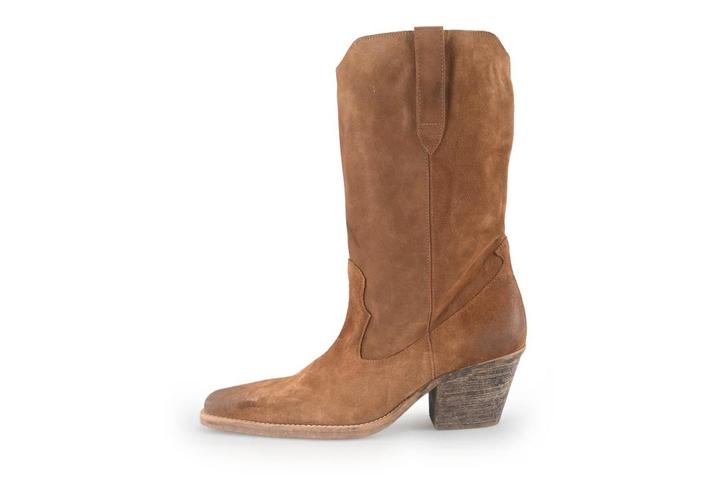 Bronx Cowboy laarzen in maat 41 Bruin | 10% korting, Kleding | Dames, Schoenen, Bruin, Zo goed als nieuw, Verzenden