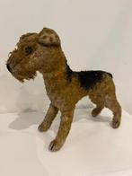 Steiff - Pluche dier Szeiff Airedale terrier (button in ear), Antiek en Kunst