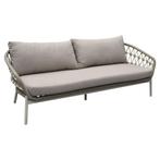 Montreal stoel bank loungeset 3 delig taupe rope, Tuin en Terras, Ophalen of Verzenden, Nieuw