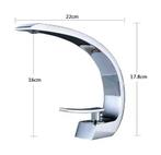 Badkamer wastafelkraan goudkleurig warm/koud, Verzenden, Nieuw