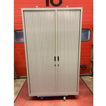 (MDK-107246) Assenburg garderobekast met roldeuren ACTIE, Huis en Inrichting, Kasten | Lockerkasten, Gebruikt, Ophalen of Verzenden