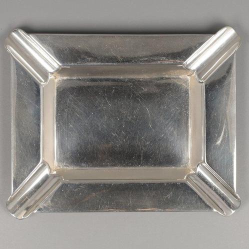 D. & J. Wellby (Londen) - Asbak - .925 zilver, Antiek en Kunst, Antiek | Goud en Zilver