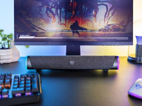 Trust gaming soundbar met verlichting, Audio, Tv en Foto, Soundbars, Nieuw