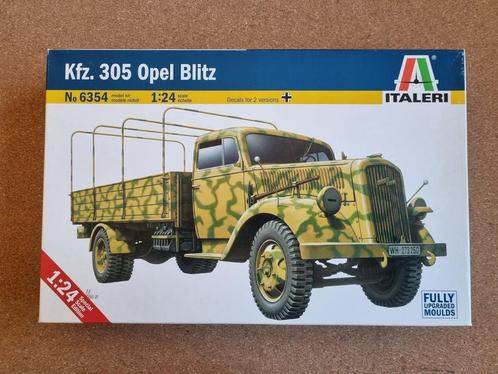 Italeri 6354 Kfz. 305 Opel Blitz 1:24, Hobby en Vrije tijd, Modelbouw | Auto's en Voertuigen, Italeri, Verzenden