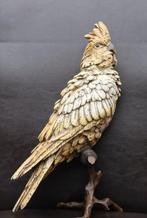 Bergman Foundry - sculptuur, Cockatoo on the branch - 31 cm