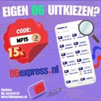 Eigen 06 uitkiezen? Vanaf €5,- bij 06express.nl, Telecommunicatie, Nieuw, Prepaidkaart, Overige providers, Ophalen of Verzenden