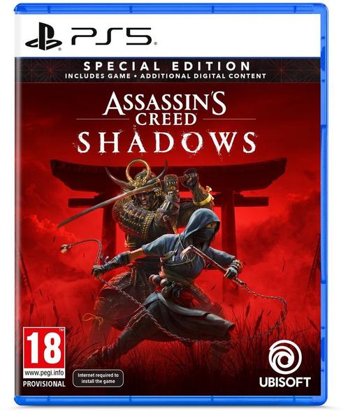 Assassins Creed Shadows - Special Edition - PS5, Spelcomputers en Games, Spelcomputers | Overige, Verzenden