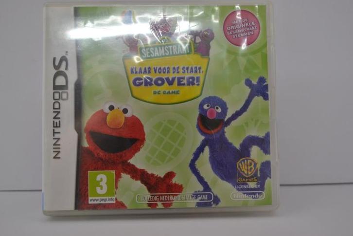 Sesamstraat - Klaar voor de Start - Grover! - NEW (DS HOL), Spelcomputers en Games, Games | Nintendo 2DS en 3DS, Zo goed als nieuw