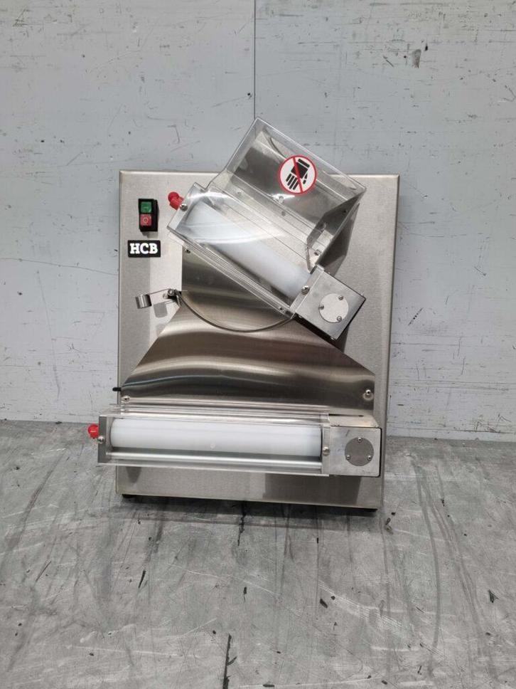 RVS Deegroller Uitrolmachine Dubbele rollen 30 cm 230V, Zakelijke goederen, Horeca | Keukenapparatuur, Nieuw in verpakking, Ophalen of Verzenden