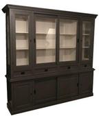 Buffetkast antraciet Spijk 225cm, Ophalen of Verzenden, Nieuw