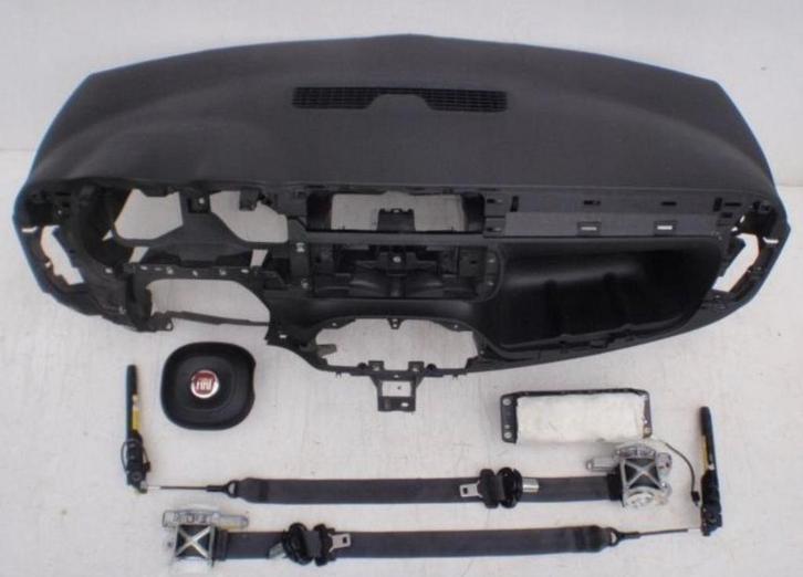 Dashboard + Airbags + Veiligheidsgordels Fiat Panda, Auto-onderdelen, Dashboard en Schakelaars, Gereviseerd, Fiat, Verzenden