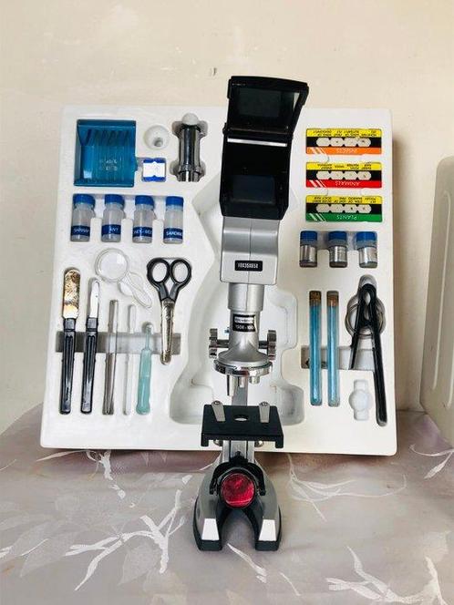 Microscoop - 1990-2000 - EDU+SCIENCE, Verzamelen, Fotografica en Filmapparatuur