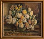 Evert Moll (1878-1955) - Fluisterende bloemen in, Antiek en Kunst, Kunst | Schilderijen | Klassiek
