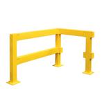 Modulair veiligheidshek van staal - Geel - Staal - 3,5 mm -, Verzenden