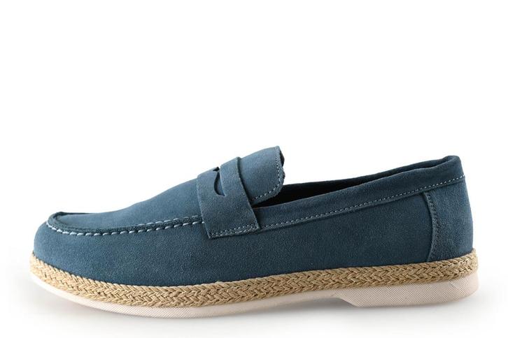 Vertice Instappers in maat 42 Blauw | 10% korting, Kleding | Heren, Schoenen, Blauw, Zo goed als nieuw, Overige typen, Verzenden