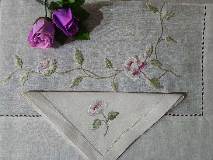 Tafelkleed - 280 cm - 185 cm, Antiek en Kunst, Antiek | Kleden en Textiel