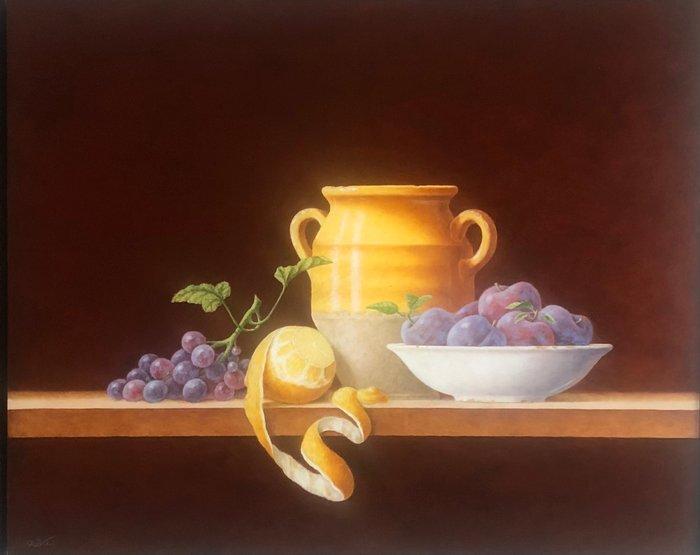 Ruud Verkerk - Zomeroogst., Antiek en Kunst, Kunst | Schilderijen | Modern