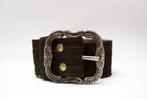 Riem voor donker bruine lederhosen, Verzenden, Nieuw, Feestartikel