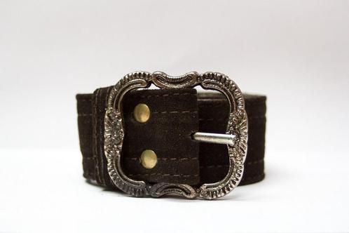 Riem voor donker bruine lederhosen, Hobby en Vrije tijd, Feestartikelen, Feestartikel, Nieuw, Verzenden