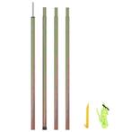 vidaXL Zonneschermpaal 250 cm gegalvaniseerd staal, Caravans en Kamperen, Kampeeraccessoires, Verzenden, Nieuw