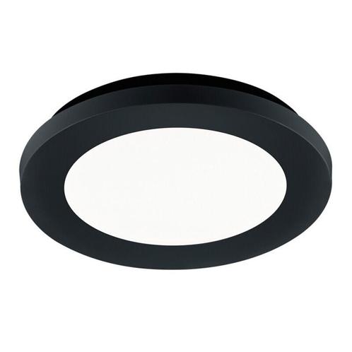Zwarte badkamer plafondlamp Gistrup, kunststof, modern, 10, Huis en Inrichting, Lampen | Plafondlampen, Nieuw, Stof, Ophalen of Verzenden