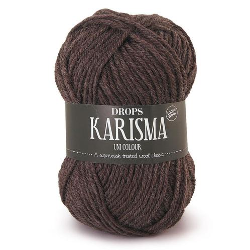 DROPS Karisma Mix - 56 donkerbruin - Wol Garen, Hobby en Vrije tijd, Breien en Haken, Ophalen of Verzenden