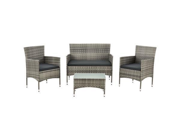 Veiling - Loungeset Fort Myers, Tuin en Terras, Tuinsets en Loungesets