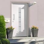 Voordeur 100x200 cm aluminium en PVC wit, Doe-het-zelf en Verbouw, Nieuw, Verzenden