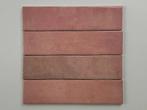 Wandtegel Roze 6x24,6cm (Muurtegels, Muur- en plafondtegels), Nieuw, 20 tot 40 cm, 10 m² of meer, Wandtegels