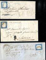 Italiaanse oude staten - Sardinië 1855/1861 - Sardinië:, Gestempeld