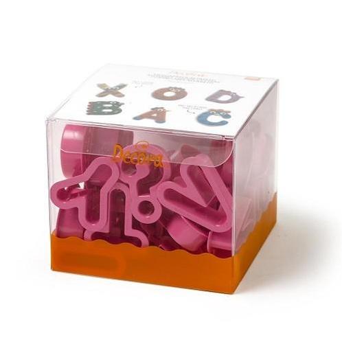 Kunststof uitstekerset Alfabet, Hobby en Vrije tijd, Taarten en Cupcakes maken, Nieuw, Verzenden