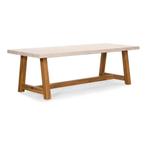 Dining Tuintafel Veltis Marmer Travertin Look 250 cm The, Verzenden, Nieuw