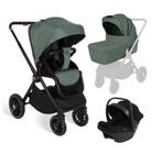 3-in-1 Kinderwagen met I-Size Autostoel en Aluminium Frame, Verzenden, Nieuw