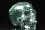 Groene fluoriet Hoge kwaliteit Gesneden schedel - Green